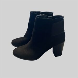 Block Heeled Ankle Boots